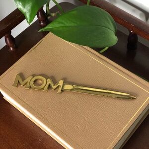 Gold MOM Letter Opener